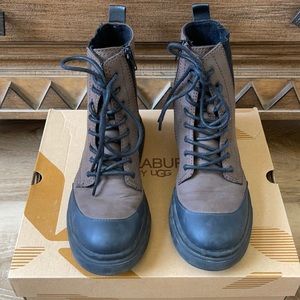 Zara Zip Up Combat Boots